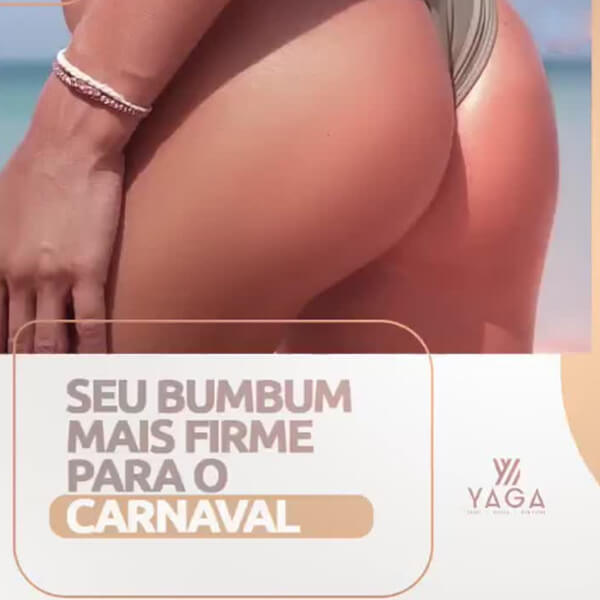 Seu bumbum mais firme para o carnaval