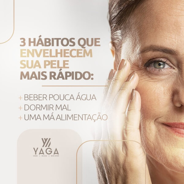 3 hábitos que envelhecem sua pele mais rápido