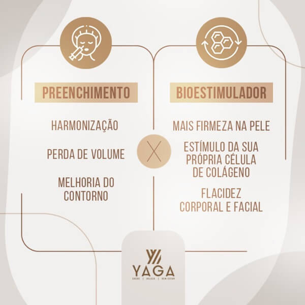 Preenchimento x bioestimulador