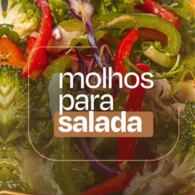 Molhos para salada