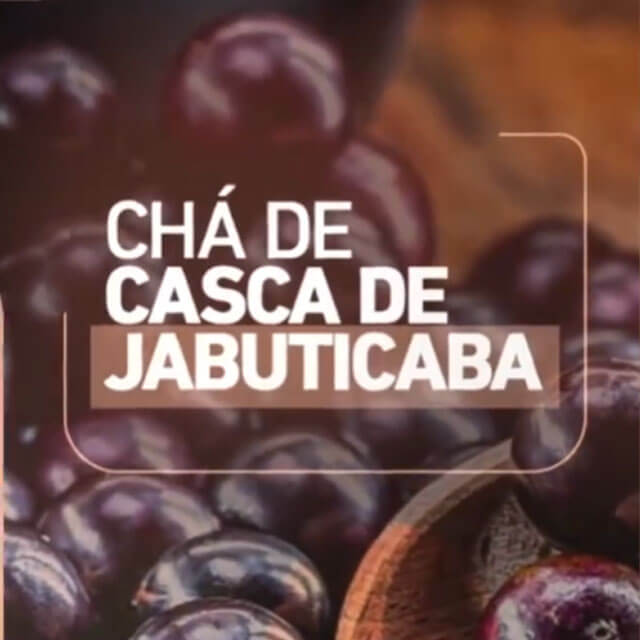 Chá de casca de jabuticaba