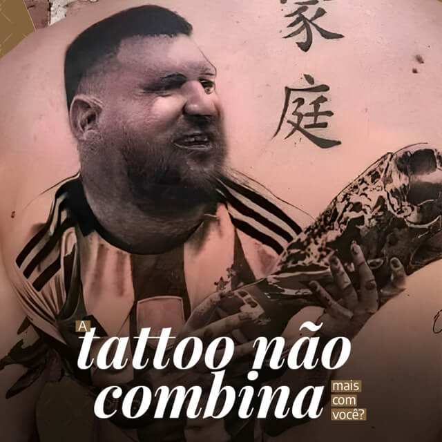 A tattoo não combina mais com você?