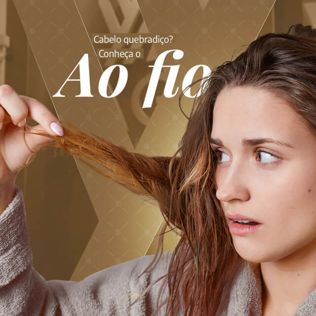 Cabelo quebradiço? Conheça o ao fio