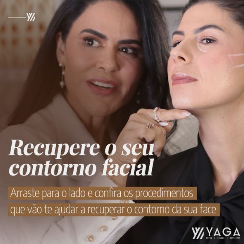 Recupere o seu contorno facial. Confira os procedimentos que vão te ajudar a recuperar os contorno da sua fase.