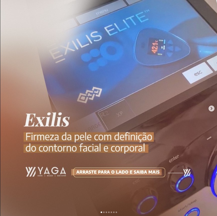 Exilis: Firmeza da pele com definição do contorno fácil e corporal
