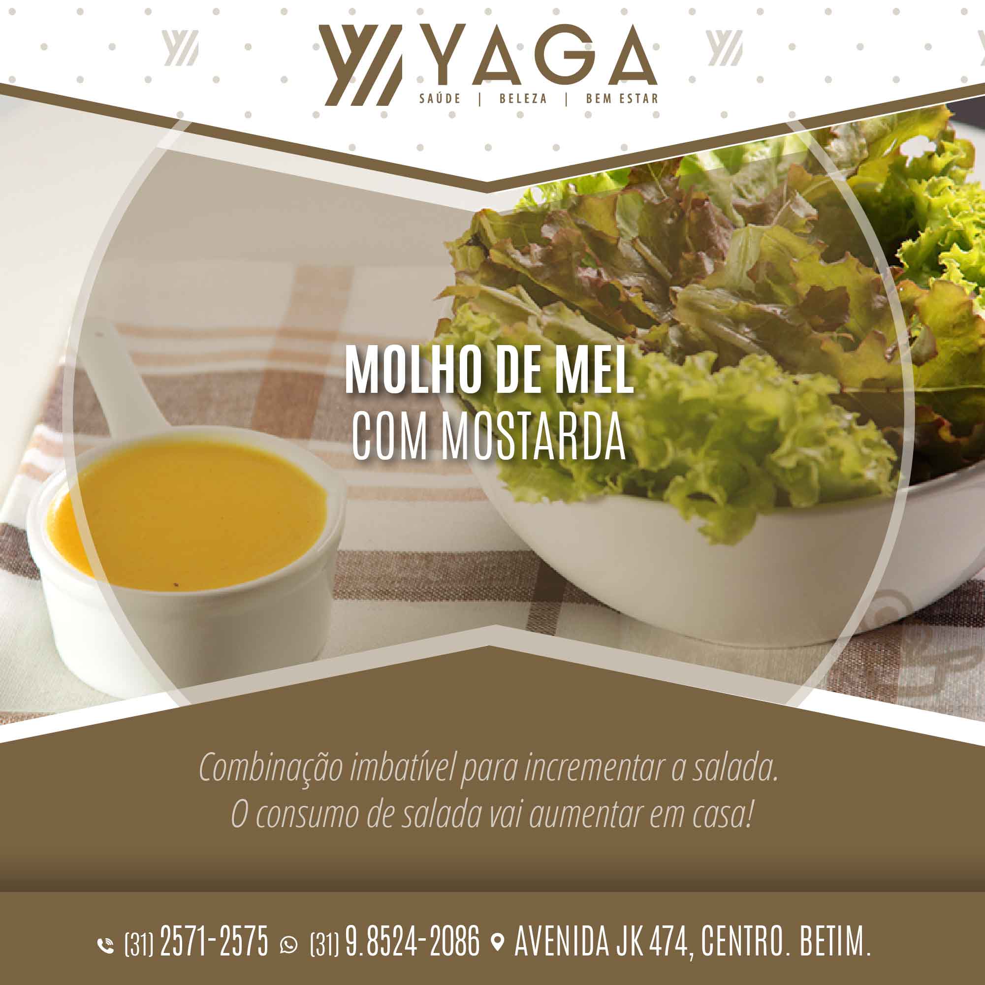 Molho de Mel com Mostarda