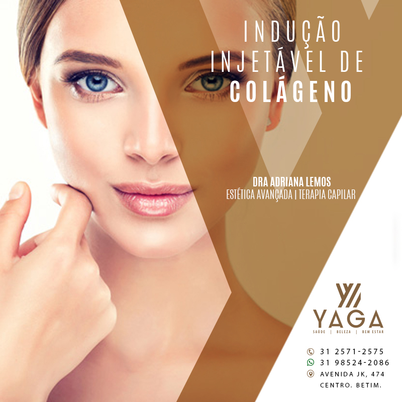 Indução injetável de colageno