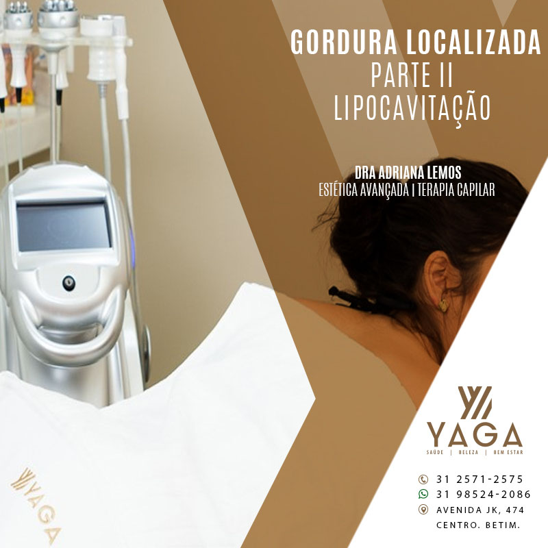 Gordura localizada &ndash; Parte II - Lipocavita&ccedil;&atilde;o
