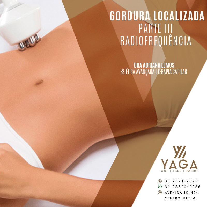 Gordura Localizada &ndash; Parte III - Radiofrequ&ecirc;ncia