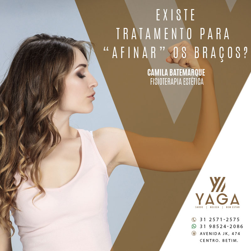 Existe tratamento para “afinar” os braços?