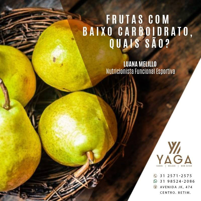 Frutas com baixo carboidrato, quais s&atilde;o?