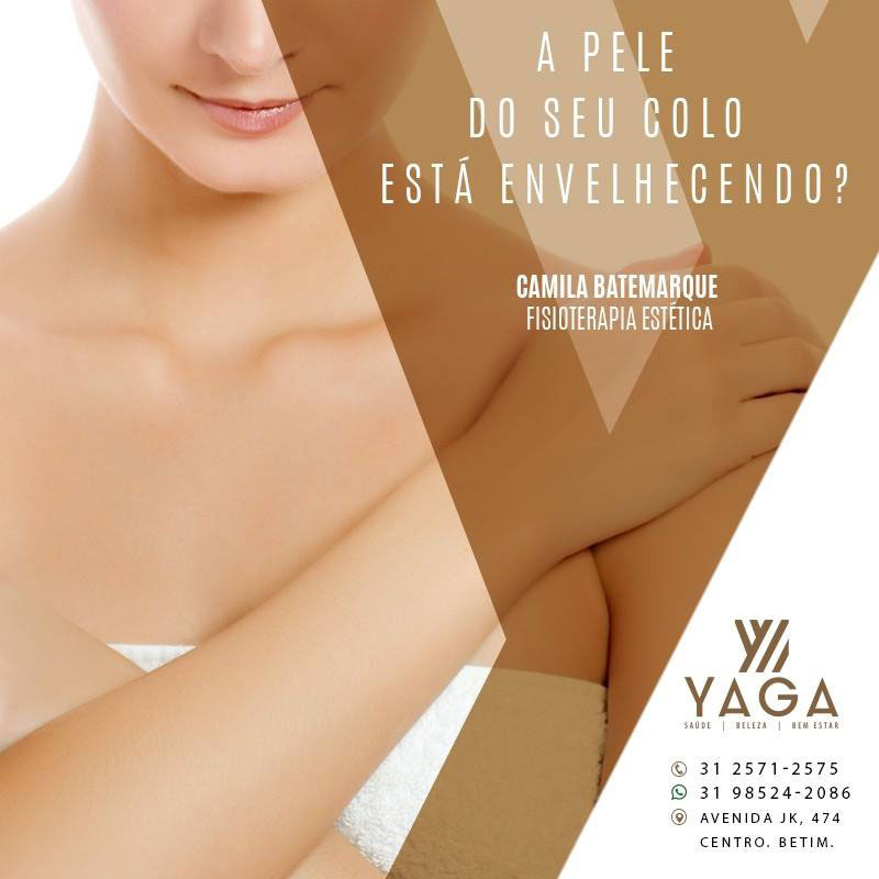 A pele do seu colo está envelhecendo?
