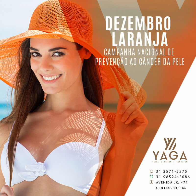Dezembro Laranja - Campanha nacional de prevenção ao câncer de pele