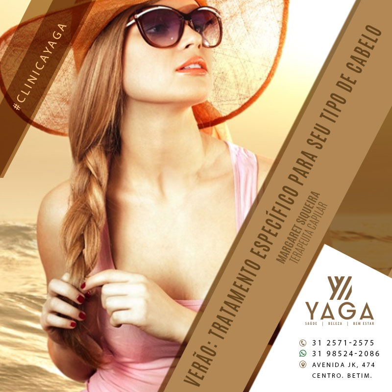 Verão: Tratamento específico para seu tipo de cabelo