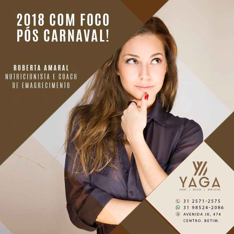 2018 com foco p&oacute;s carnaval!