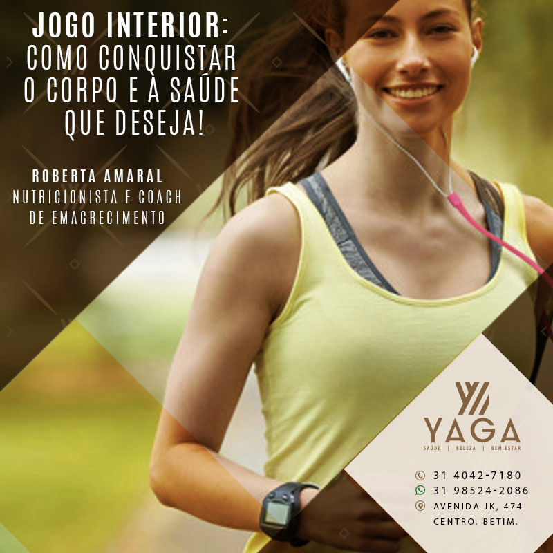 Jogo interior: como conquistar o corpo e a sa&uacute;de que deseja!