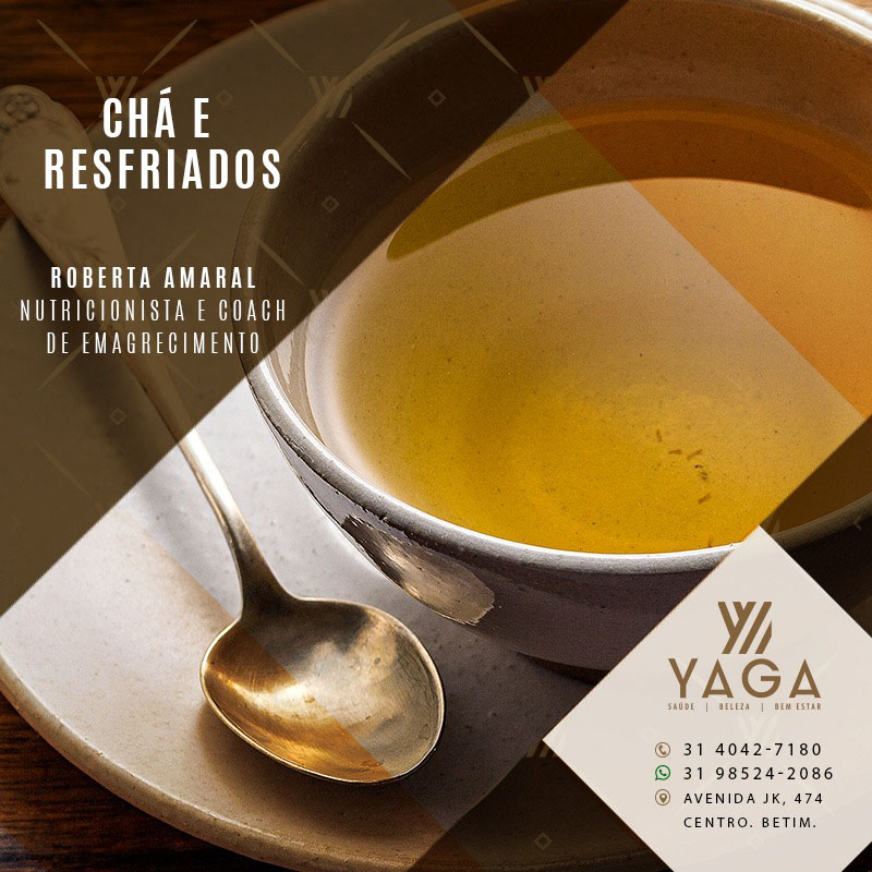 Ch&aacute; e resfriados