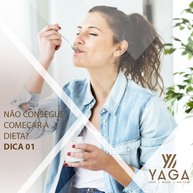 NÃ£o consegue comeÃ§ar a dieta? Dica 1