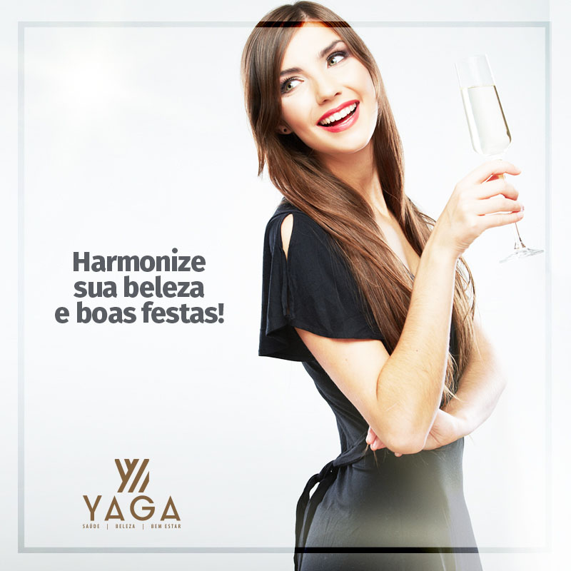 Harmonize sua beleza e boas festas!