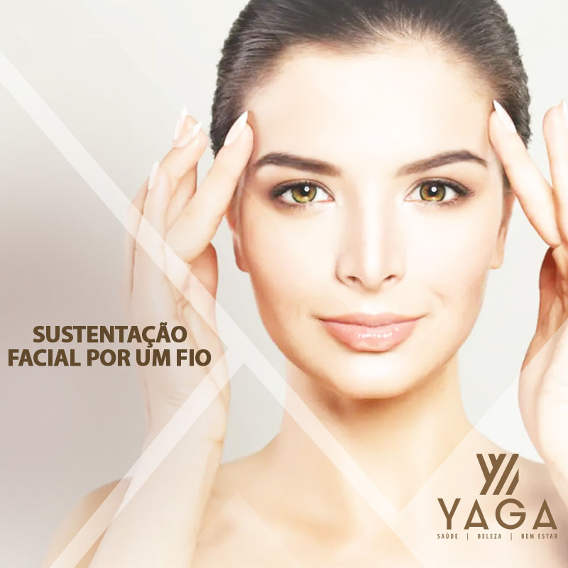 Sustenta&ccedil;&atilde;o facial por um fio