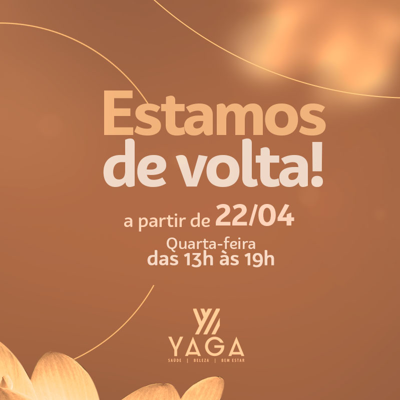 Estamos de volta!