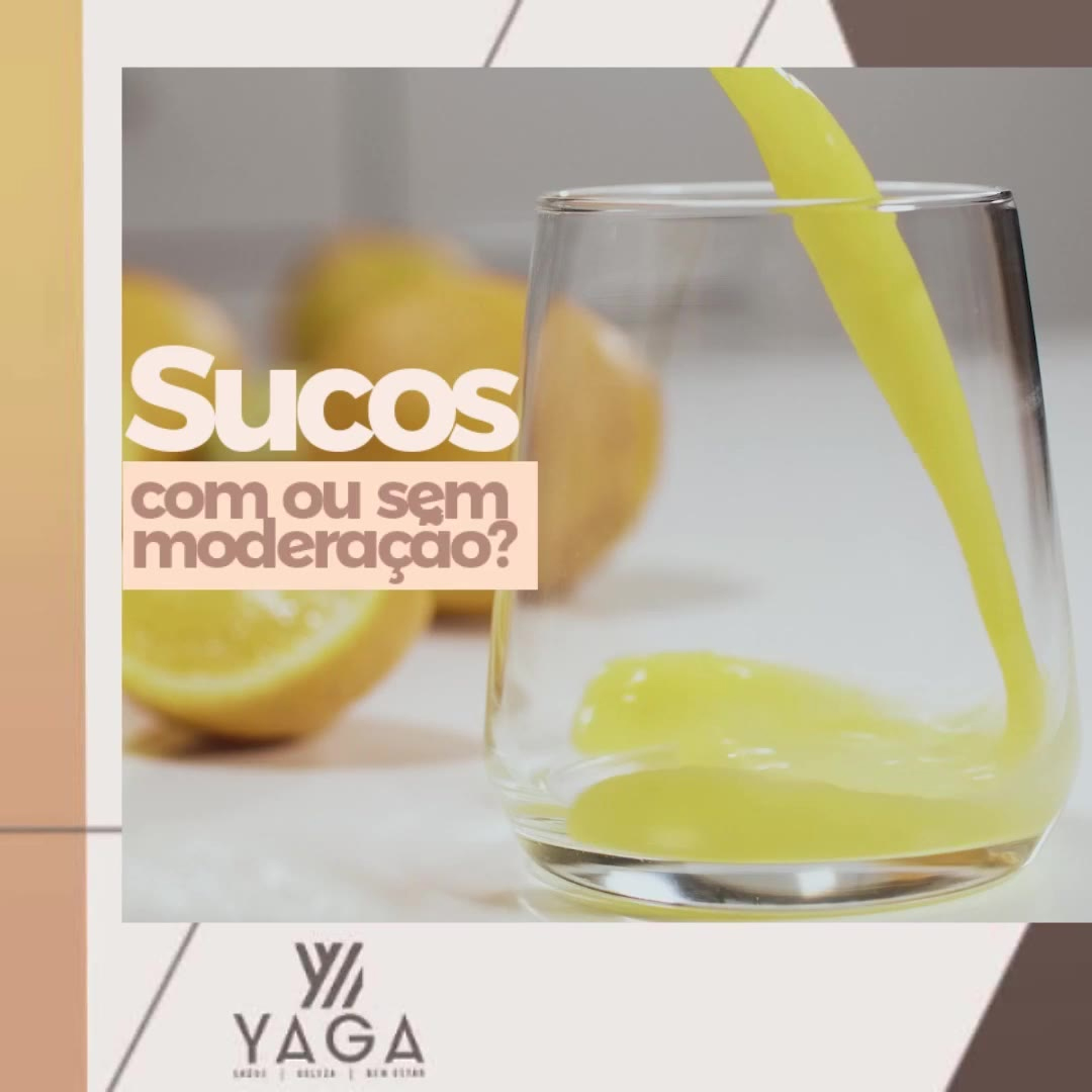 Sucos com ou sem modera&ccedil;&atilde;o?