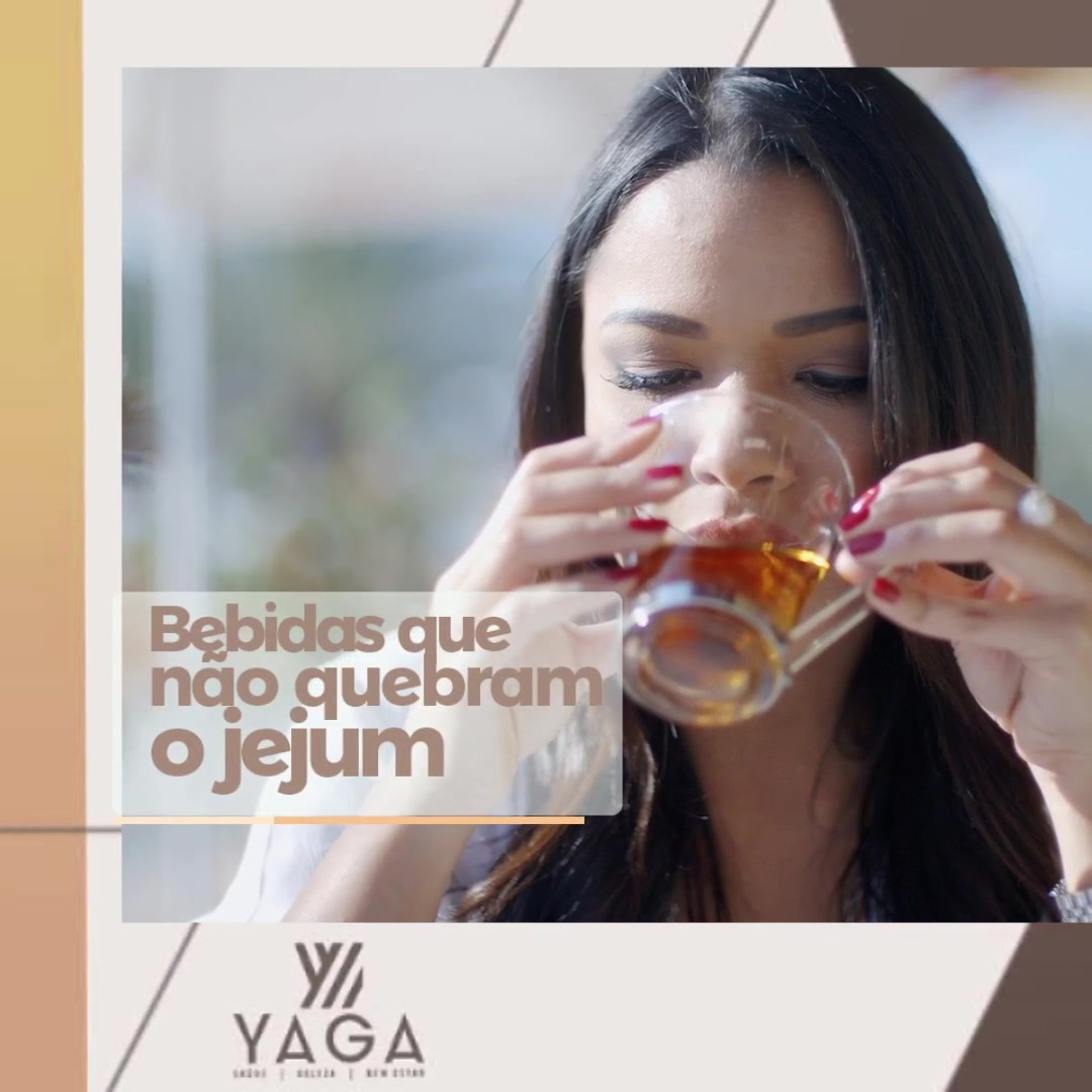Bebidas que n&atilde;o quebram o jejum