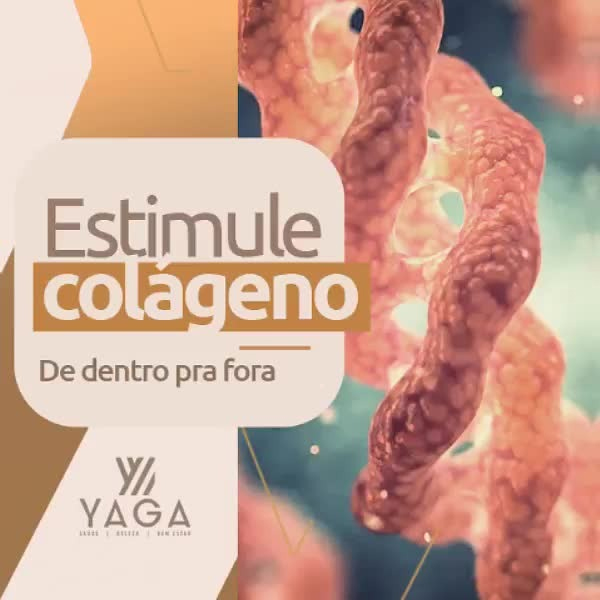 Estimule colágeno de dentro pra fora