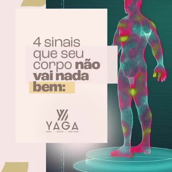 4 sinais de que seu corpo não vai nada bem
