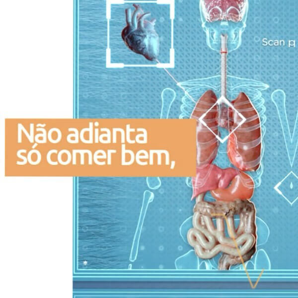 N&atilde;o adianta s&oacute; comer bem